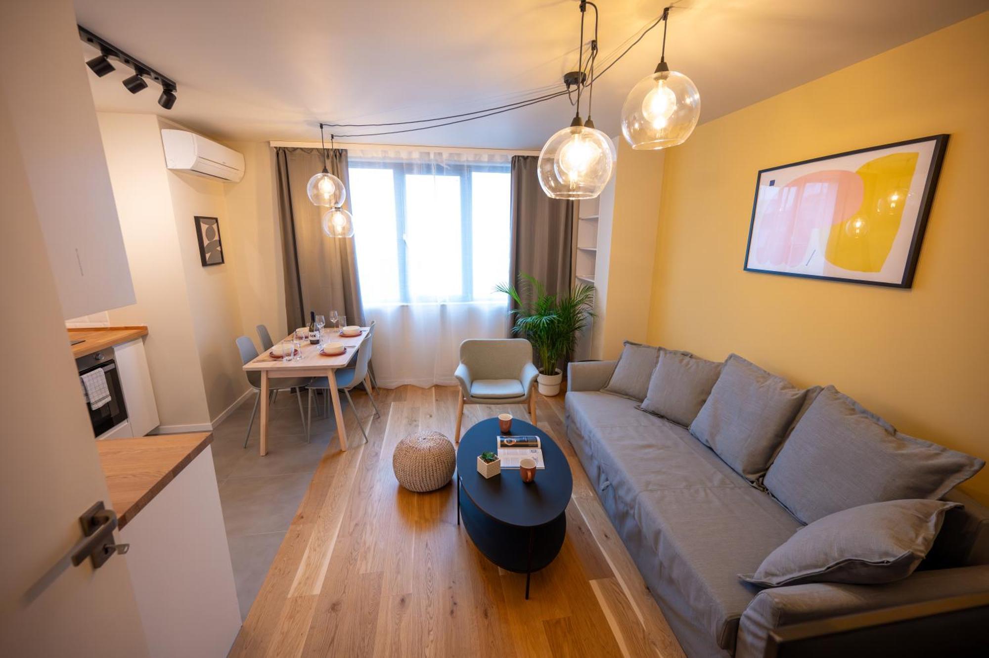 Design 1Bdr Apartment Near City Center Szófia Kültér fotó